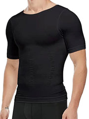 Body Shapers Half Sleeves (Black) | مشدات جسم بأكمام قصيرة (أسود)